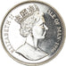 Coin, Isle of Man, Elizabeth II, Crown, 1996, Pobjoy Mint, Préservez la Terre -