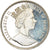 Moneda, Isla de Man, Elizabeth II, Crown, 1996, Pobjoy Mint, Pingouin Torda, SC
