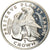 Coin, Isle of Man, Elizabeth II, Crown, 1996, Pobjoy Mint, Pingouin Torda