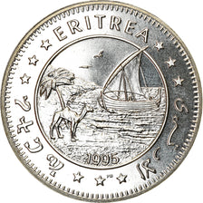 Coin, Eritrea, Dollar, 1995, Préservez la Terre - Grand duc, MS(63)