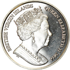 Coin, BRITISH VIRGIN ISLANDS, Dollar, 2016, Franklin Mint, Discipline Olympique