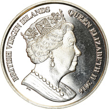 Münze, BRITISH VIRGIN ISLANDS, Dollar, 2016, Franklin Mint, Discipline