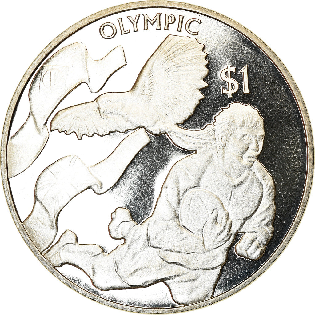 Münze, BRITISH VIRGIN ISLANDS, Dollar, 2016, Franklin Mint, Discipline