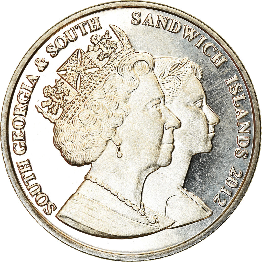 Monnaie, South Georgia and the South Sandwich Islands, Elizabeth II, 2 Pounds