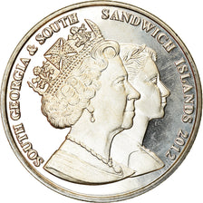 Monnaie, South Georgia and the South Sandwich Islands, Elizabeth II, 2 Pounds