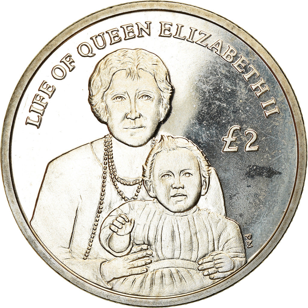 Monnaie, South Georgia and the South Sandwich Islands, Elizabeth II, 2 Pounds