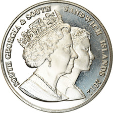 Moneta, Georgia del Sud e Isole Sandwich Meridionali, Elizabeth II, 2 Pounds
