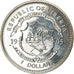 Coin, Liberia, Dollar, 1995, Harry S. Truman, MS(63), Copper-nickel, KM:143