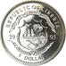Moneta, Liberia, Dollar, 1995, Franklin D. Roosevelt, SPL, Rame-nichel, KM:141