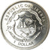 Monnaie, Liberia, Dollar, 1995, Winston Churchill, SPL, Copper-nickel, KM:140
