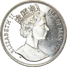 Moneta, Wyspa Man, Elizabeth II, Crown, 1998, Pobjoy Mint, Chemins de fer - N°1