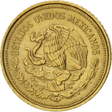 Coin, Mexico, 20 Pesos, 1985, Mexico City, AU(50-53), Brass, KM:508