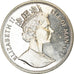 Coin, Isle of Man, Elizabeth II, Crown, 1995, Pobjoy Mint, Avions - MIG-3