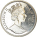 Coin, Isle of Man, Elizabeth II, Crown, 1995, Pobjoy Mint, Avions - MIG-3