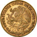 Moneda, México, 5 Centavos, 1973, MBC, Latón, KM:427