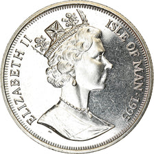 Moneta, Isola di Man, Elizabeth II, Crown, 1995, Pobjoy Mint, Avions - Douglas