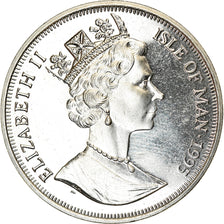 Monnaie, Isle of Man, Elizabeth II, Crown, 1995, Pobjoy Mint, Avions - Douglas