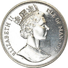 Monnaie, Isle of Man, Elizabeth II, Crown, 1995, Pobjoy Mint, Avions - Curtiss P