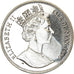 Moeda, Ilha de Man, Elizabeth II, Crown, 1998, Pobjoy Mint, Chemins de fer - The