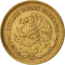 Mexiko, 20 Centavos, 1983, Mexico City, AU(50-53), Bronze, KM:491