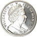 Coin, Isle of Man, Elizabeth II, Crown, 2004, Pobjoy Mint, Ordre de la Rose