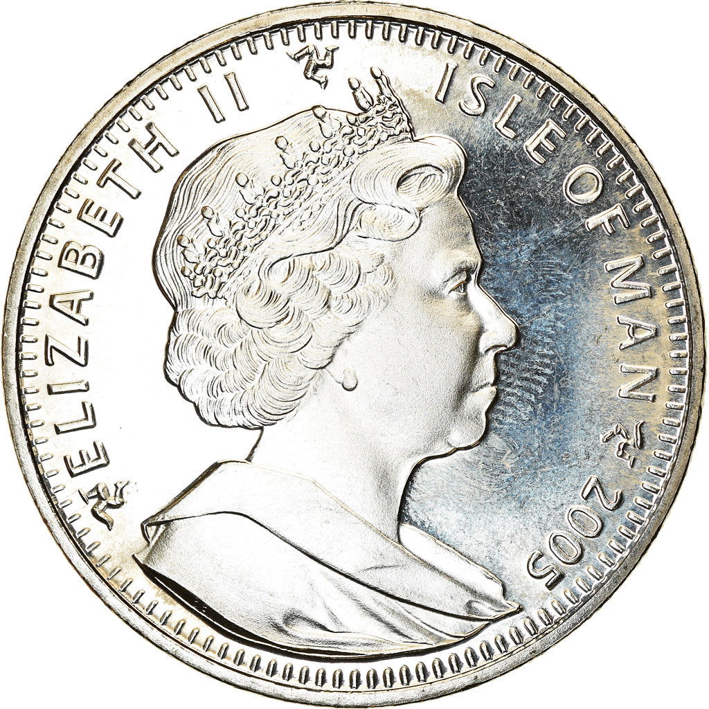 Coin, Isle of Man, Crown, 2005, Pobjoy Mint, The Silver Star, MS(63)