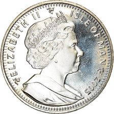 Coin, Isle of Man, Crown, 2005, Pobjoy Mint, The Silver Star, MS(63)
