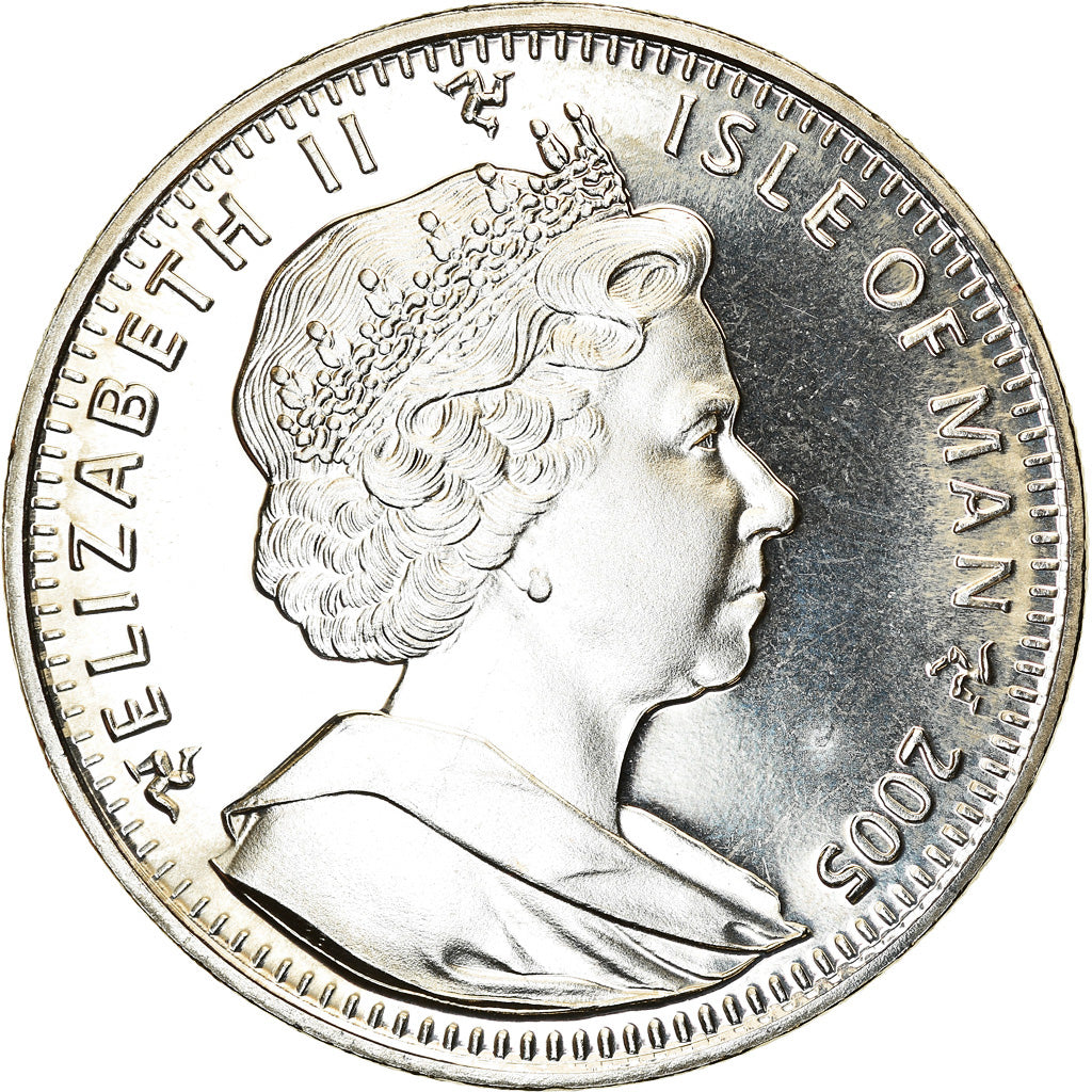 Coin, Isle of Man, Crown, 2005, Pobjoy Mint, The Silver Star, MS(63)