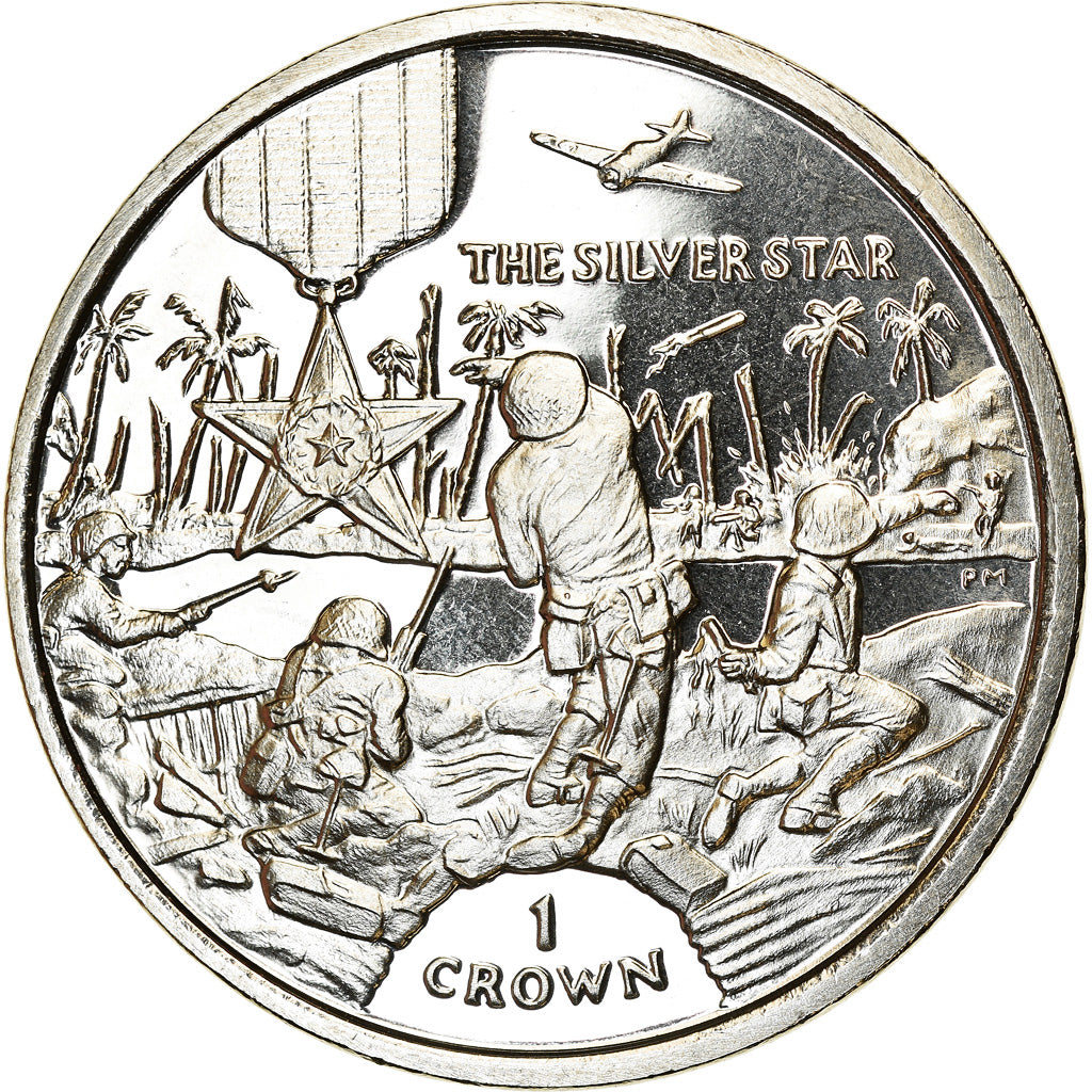 Coin, Isle of Man, Crown, 2005, Pobjoy Mint, The Silver Star, MS(63)