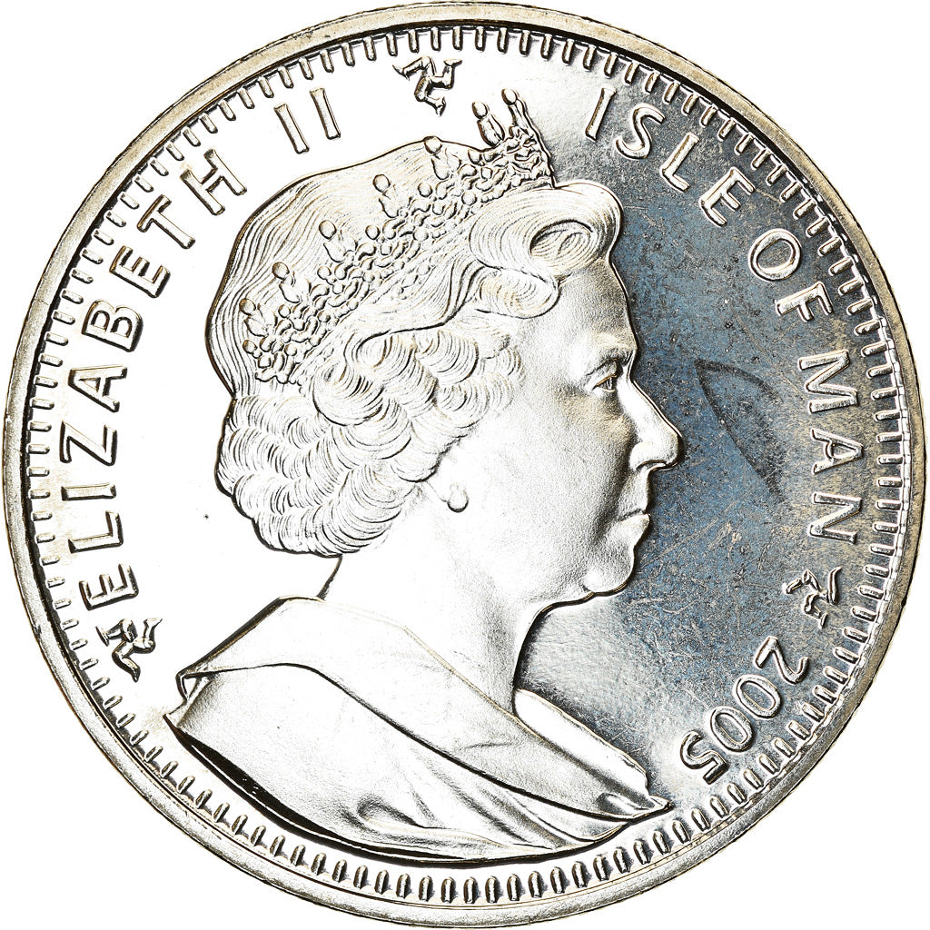 Coin, Isle of Man, Crown, 2005, Pobjoy Mint, The Silver Star, MS(63)
