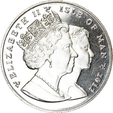 Coin, Isle of Man, Elizabeth II, Crown, 2005, Pobjoy Mint, Discipline olympique