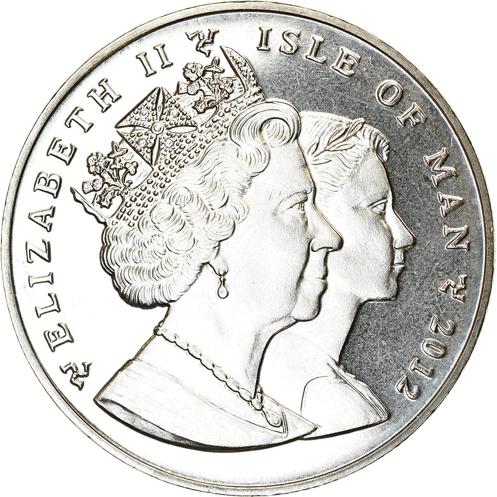 Münze, Isle of Man, Elizabeth II, Crown, 2005, Pobjoy Mint, Discipline