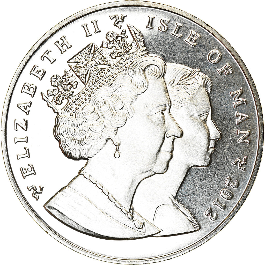 Monnaie, Isle of Man, Elizabeth II, Crown, 2012, Pobjoy Mint, Discipline