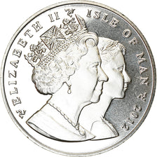 Monnaie, Isle of Man, Elizabeth II, Crown, 2012, Pobjoy Mint, Discipline