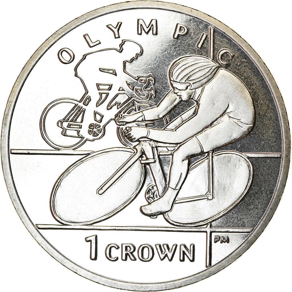 Monnaie, Isle of Man, Elizabeth II, Crown, 2012, Pobjoy Mint, Discipline