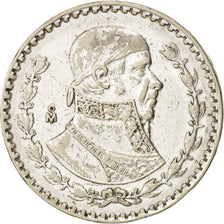 Mexico, Peso, 1963, Mexico City, AU(50-53), Silver, KM:459