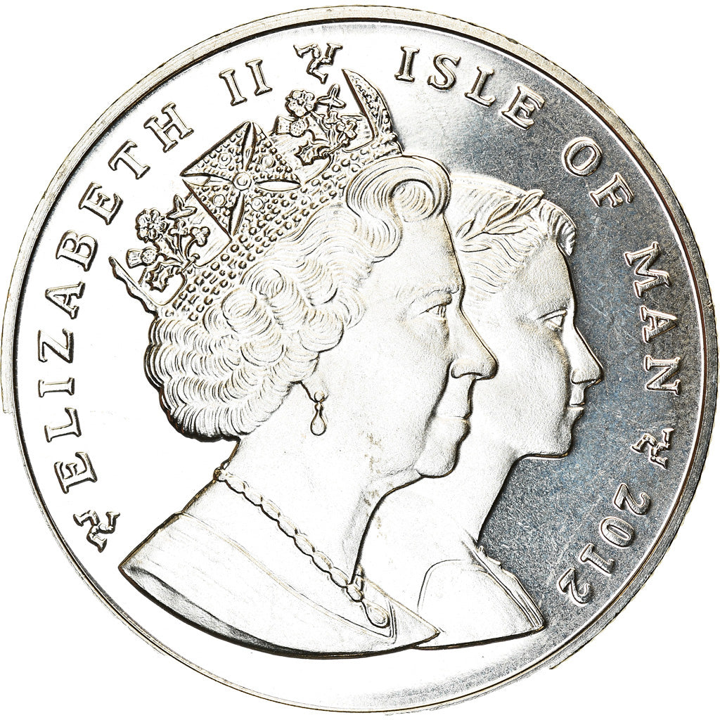 Monnaie, Isle of Man, Elizabeth II, Crown, 2012, Pobjoy Mint, Discipline
