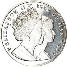 Monnaie, Isle of Man, Elizabeth II, Crown, 2012, Pobjoy Mint, Discipline