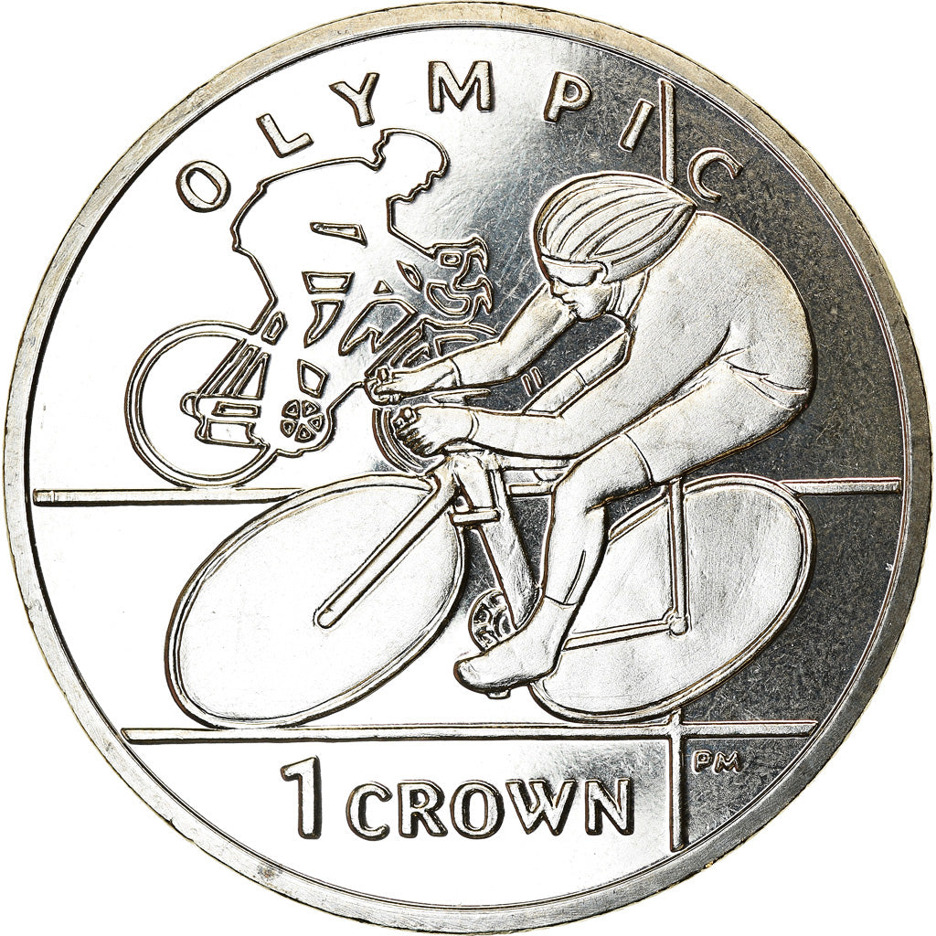 Monnaie, Isle of Man, Elizabeth II, Crown, 2012, Pobjoy Mint, Discipline
