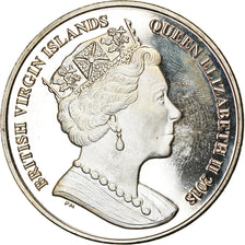 Münze, BRITISH VIRGIN ISLANDS, Dollar, 2018, Franklin Mint, Coupe du monde de