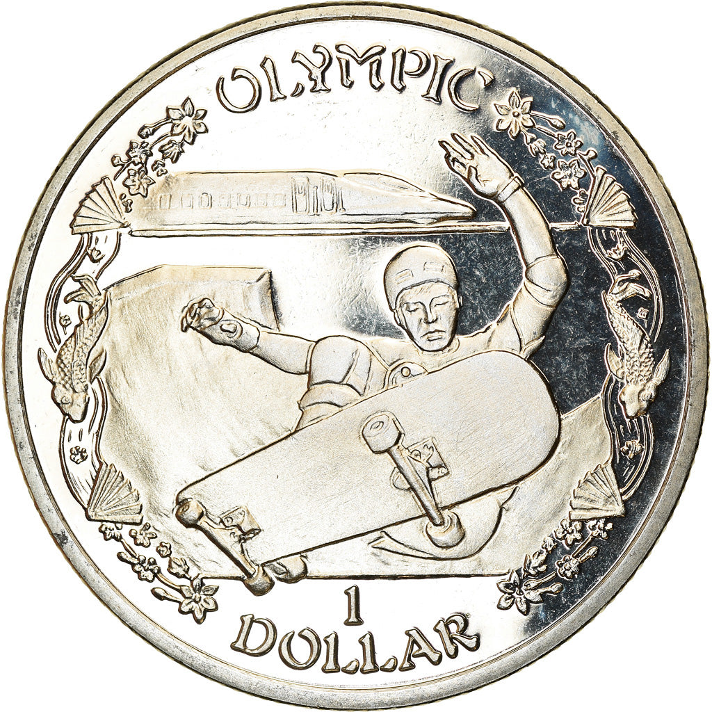 Münze, BRITISH VIRGIN ISLANDS, Dollar, 2019, Franklin Mint, Discipline