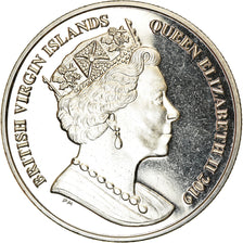 Coin, BRITISH VIRGIN ISLANDS, Dollar, 2019, Franklin Mint, Dieu et mon droit