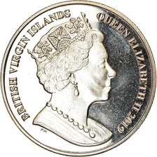 Coin, BRITISH VIRGIN ISLANDS, Dollar, 2019, Franklin Mint, Dieu et mon droit