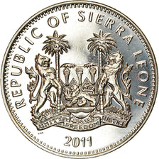 Coin, Sierra Leone, Dollar, 2011, British Royal Mint, Gorille des montagnes