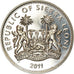Coin, Sierra Leone, Dollar, 2011, British Royal Mint, Gorille des montagnes