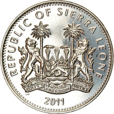 Coin, Sierra Leone, Dollar, 2011, British Royal Mint, Gorille des montagnes