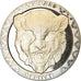 Moeda, Serra Leoa, Dollar, 2019, British Royal Mint, Léopard, MS(63)