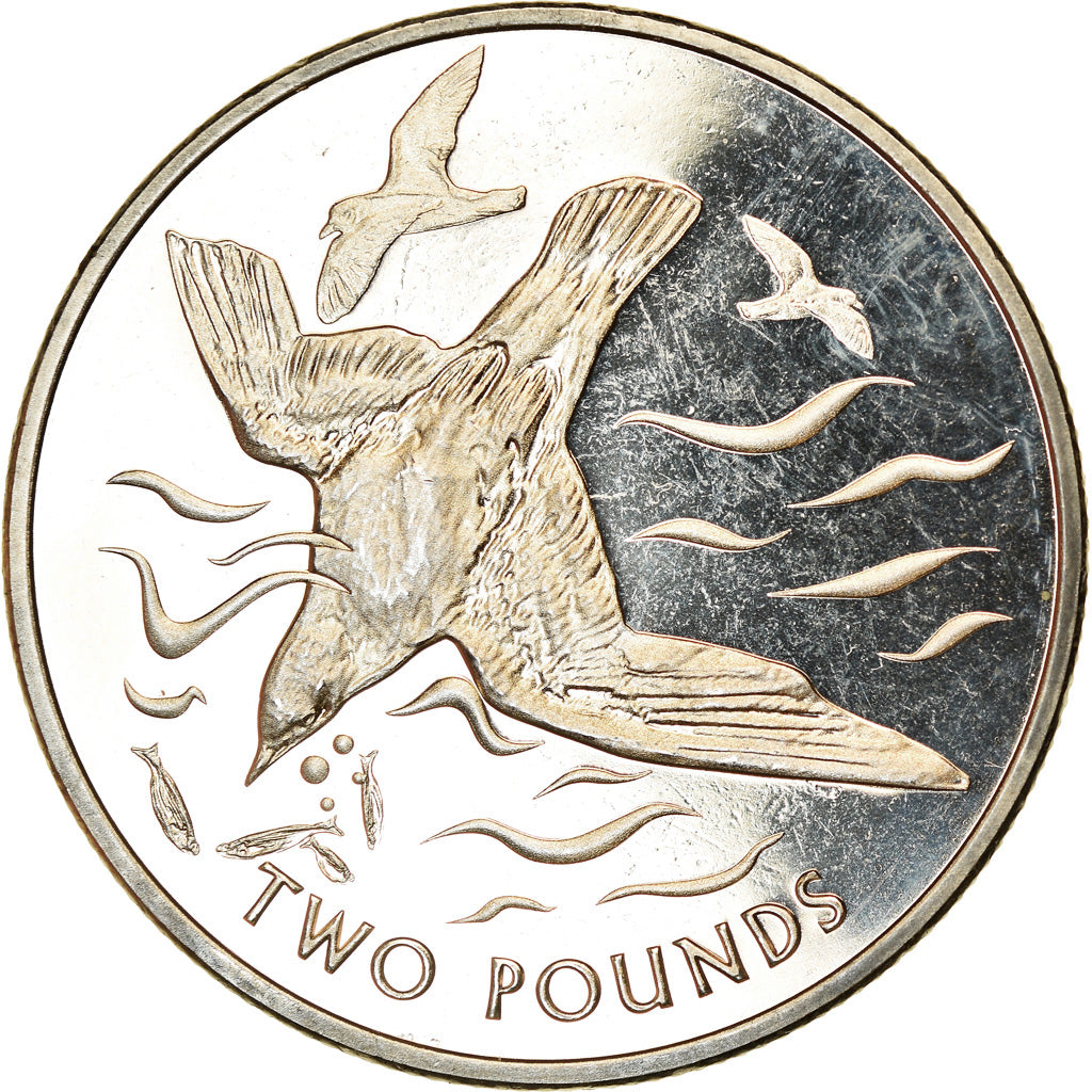Moneta, British Antarctic Territory, 2 Pounds, 2018, SPL, Rame-nichel