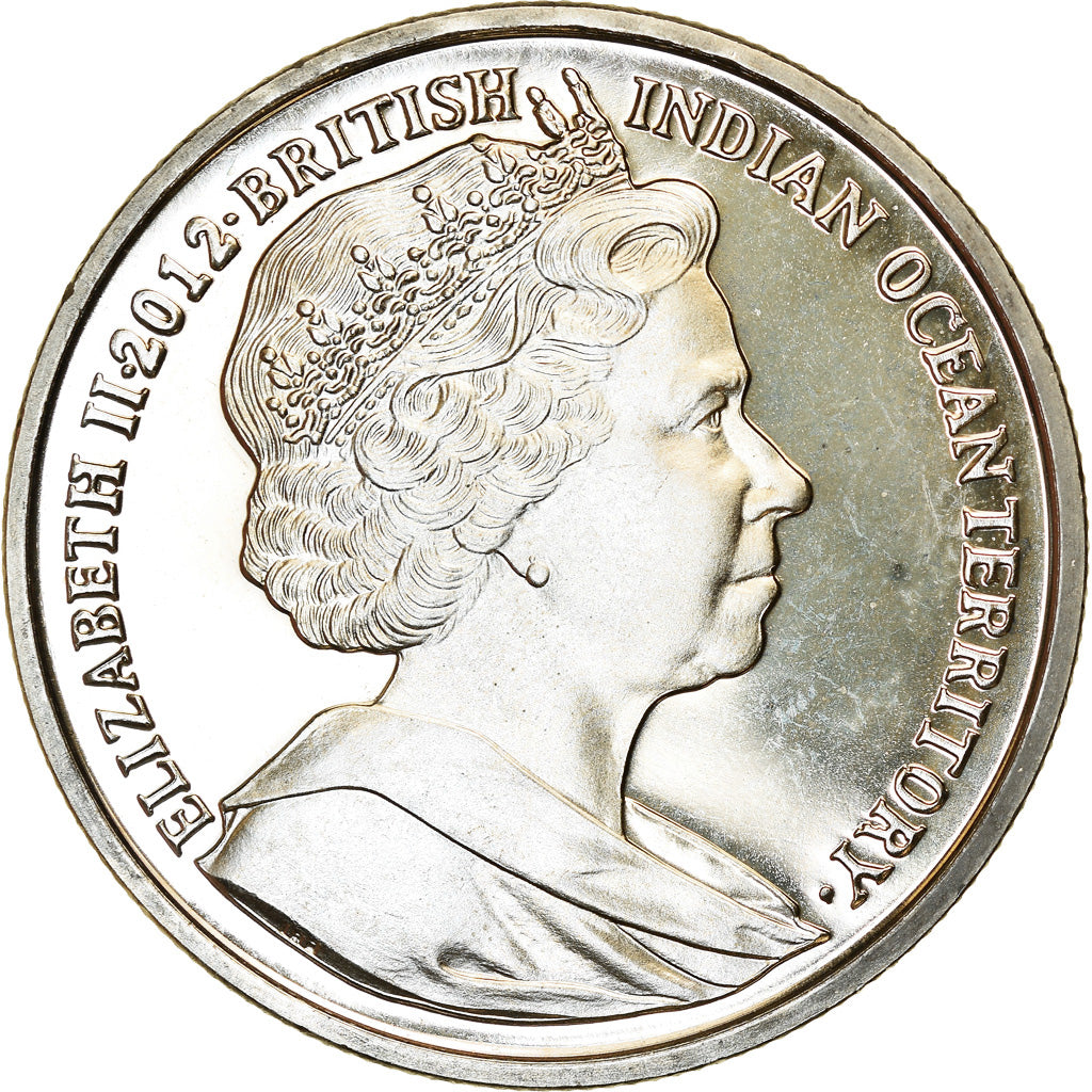 Moneda, British Indian Ocean, 2 Pounds, 2012, Jubilé de diamant, SC
