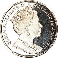Monnaie, Falkland Islands, Crown, 2017, Maison des Windsor - George VI, SPL